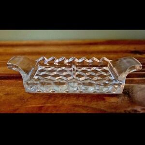Vintage Fostoria Salt & Pepper Tray